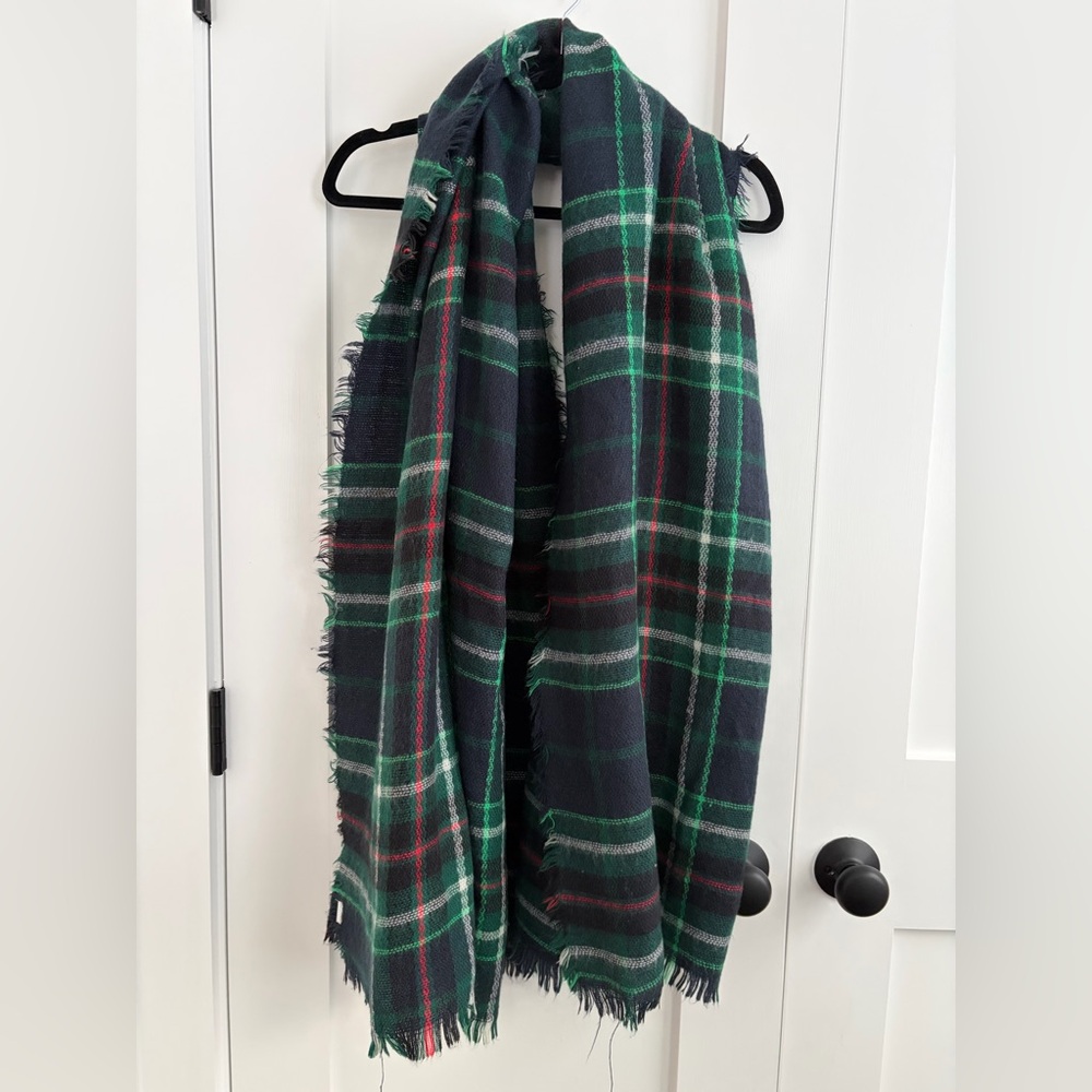 Women’s Plaid Scarf Large and Cozy OS